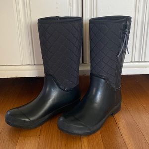 Sperry quilted rain boot